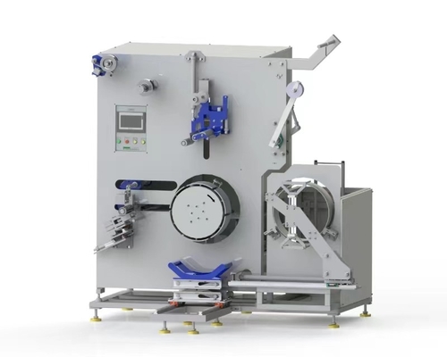 Máquina de bobinado de banda de sujeción de alta eficiencia con control automático de tensión de 800 mm de diámetro máximo