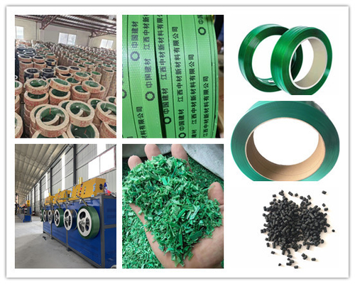 Equipo de fabricación de cinturones de PET de control PLC de cuerda automática de alta velocidad
