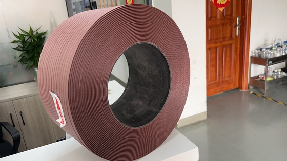 Máquina de fabricación de correa de PP personalizable y duradera con material de doble tornillo único