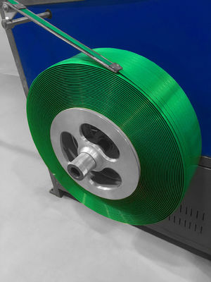 Botella de PET Flake 100% de material reciclado máquina de fabricación de correas de PET con 2-8 correas