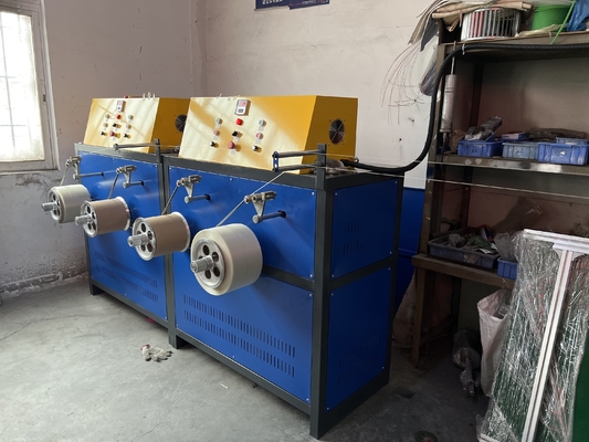Máquina de fabricación de correa de PP personalizable y duradera con material de doble tornillo único