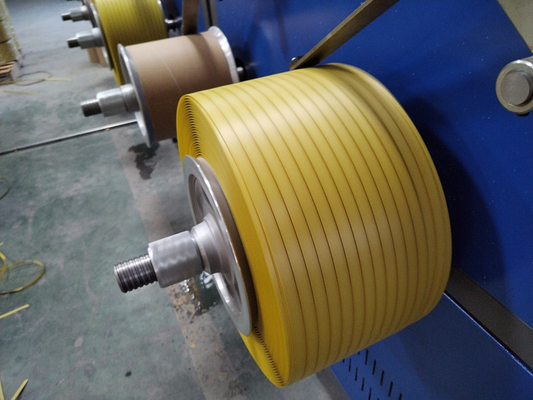 Máquina de fabricación de correa de PP ajustable con motor Siemens 5-19mm Correa de color personalizado Modelo:JTPP-90