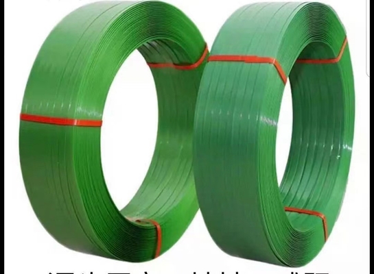 Cintas de embalaje PET resistentes a la temperatura -40 oC a 80 oC tejidas/enrebasadas/lisas 10 kg/rollo