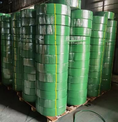 Fleje de PET de alta resistencia 9-32 mm fleje de PET embalaje automático flejadora