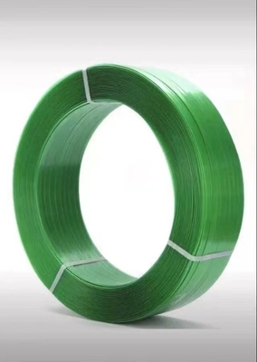 Cintas de embalaje de PET fabricadas con nueva materia prima o con material en escamas de botellas de PET de 9 a 32 mm de ancho