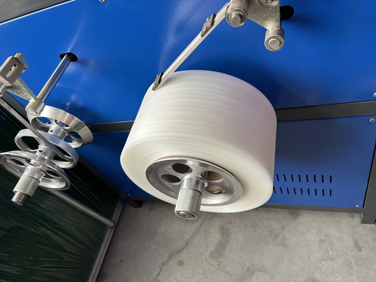 Máquina automática de servoenrollamiento con servomotor, 220-350m/min Velocidad, cinta de embalaje de PP máquina automática de enrollamiento