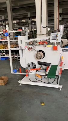 Máquina de enrollar cinturón de embalaje de PP máquina de enrollar automática máquina de enrollar servo máquina de enrollar control de pantalla táctil PLC