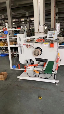 Máquina de remolque de cinta de embalaje de PP, remolque automático automático automático/servo remolque, control por pantalla táctil PLC