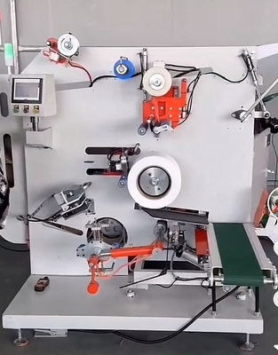 Máquina de bobinado de servo PP con correa 1.8KW Consumo de energía Velocidad de la línea 220-300 m/min Baja tasa de falla