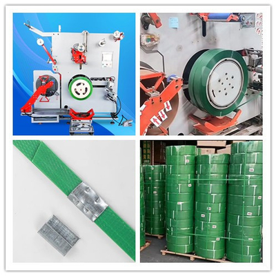 Línea de extrusión de cinta de PET, equipo de producción de cinta de acero de plástico PET, resistencia a la tracción, anchura: 9-32 mm