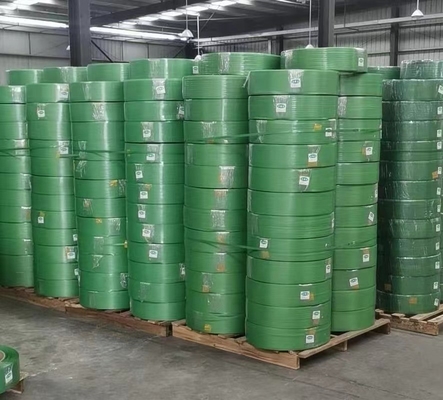 Línea de producción de cinturones de PET, línea de producción de cinturones de plástico verde, equipo de producción de cinturones de acero de plástico PET, ancho: 9-35mm