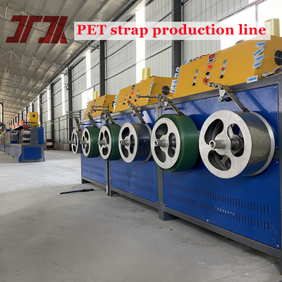 Eficiencia Máquina para fabricar tiras de PET para fabricar tiras de PET a partir de 100% de copos de botella