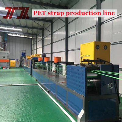 Línea de producción de cinturón de acero de plástico PET para cinta de PET de 0,6-1,2 mm con ISO