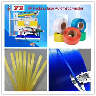 Cinta de fleje de PP transparente de 5-19 mm, flejes de PP para máquinas flejadoras automáticas