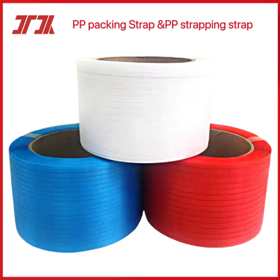 Fabricantes mayoristas de una variedad de especificaciones de cinta de embalaje de PP, cinta de embalaje de color 10KG/ rollo