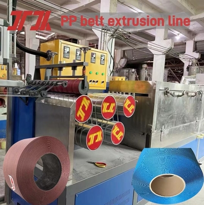 Máquina de fabricación de correas de PP totalmente automática con motor Siemens y velocidad de correas &gt; 260-300 m/min
