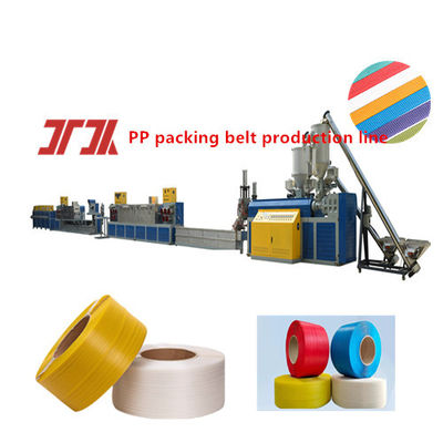 Máquina de fabricación de correa de PP ajustable con motor GUGAO 5-19mm Correa de color personalizado Modelo:JTPP-90