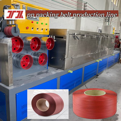 200 kg/h Línea de extrusión de cinta de PP 3.6*1.2*4M Máquina de cinta de embalaje de PP