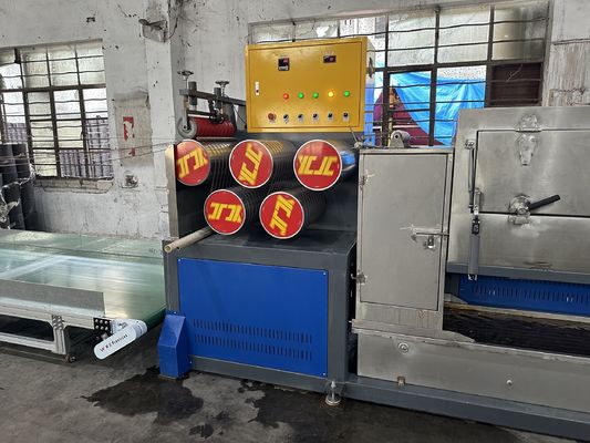 Máquina automática de fabricación de correas de PP controlada por PLC con cambiador de pantalla sin parar