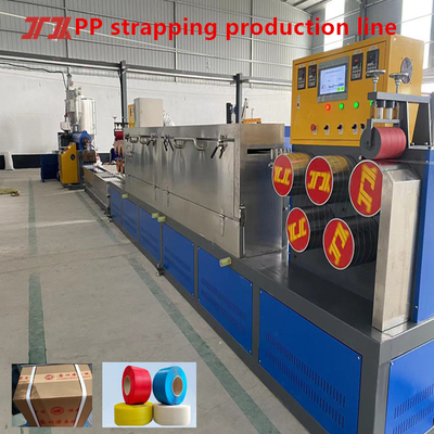 Línea de producción de extrusores de plástico para envases de PP, servomotor del sistema de control PLC