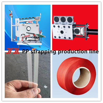 Fabricación de maquinaria de plástico línea de producción de correas de PP máquina de bobinado automática SKD-11 rueda de relieve