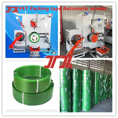 Equipo de producción de cinturones de acero de plástico PET, sistema de control PLC, servo bobinadora 200-600 kg/h