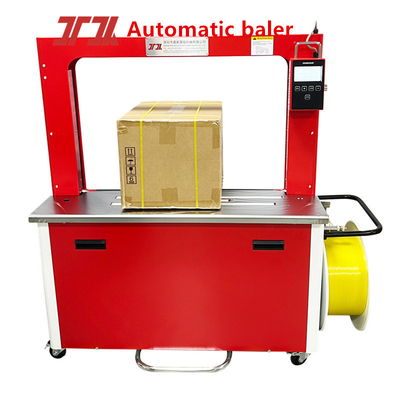 Máquina de embalaje semiautomática de alta velocidad Máquina de embalaje automática de fundición en caliente para cinta de cinta de 5-19 mm de PP