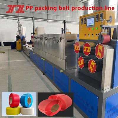 Máquina de fabricación de correas de PP de alto rendimiento para correas consistentes y fuertes, Capacidad 6000KG/24H