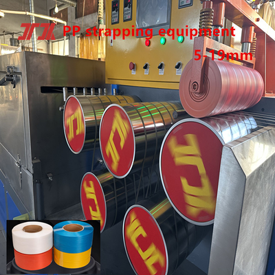 Maquinaria de plástico PP PET máquina automática de devanado máquina automática de devanado sistema de control PLC