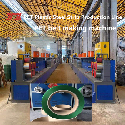 Los fabricantes producen equipos de cinta de embalaje de PET para la máquina de bobinado automático