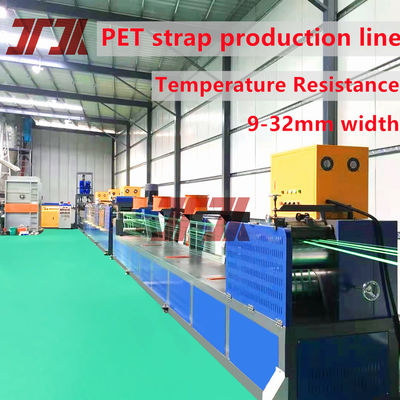 Banda de fijación de poliéster PET en relieve verde