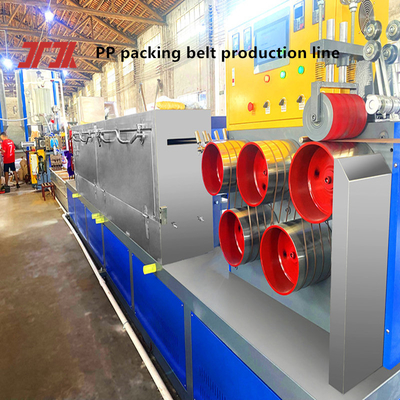 Winder totalmente automático de 5-19 mm Máquina de fabricación de correa de PP personalizada Usar para cartón de madera Embalaje de impresión de logotipo
