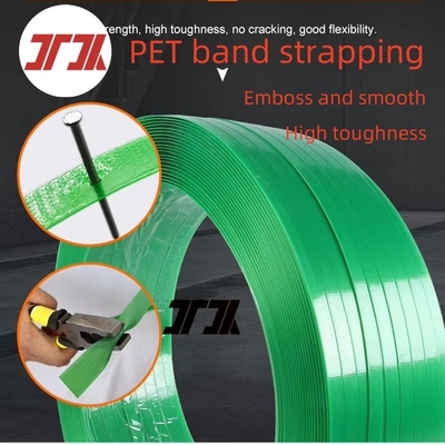 Material de trituración de PET 100% 9-32mm Máquina de fabricación de tiras de PET con área de filtración de 2.5m2 y sistema de control PLC