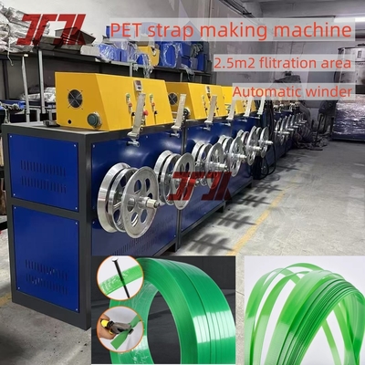 9-32 mm de ancho PET personalizado de 3 correas máquina de producción con gran extrusión 400 kg/h