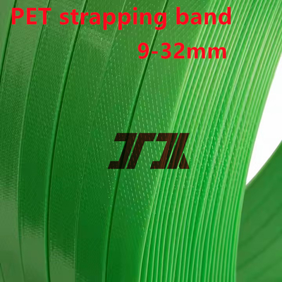 Venta al por mayor de correas de PET de 9-25 mm correas de plástico de PET para correas de productos pesados