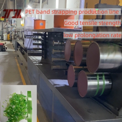 Línea de extrusión de cinta de PET de resistencia a la tensión de 350-950 kg para fabricar cinturón de PET con certificación SGS