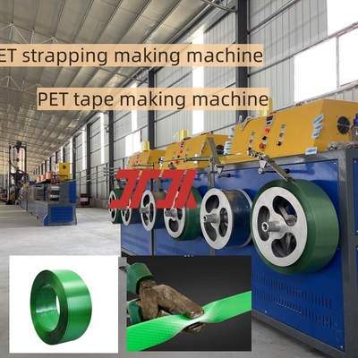 Máquina de extrusión automática de cinta de embalaje de PET de 9-32 mm personalizable con sistema de control PLC