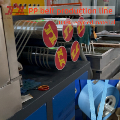 Maquinaria de plástico personalizada, máquina para la fabricación de cintas de PP, equipo de producción de cintas de embalaje de PP para equipos de extrusión de PP de alta gama