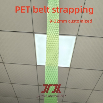 5-32 mm de ancho de plástico PP PET extrusión de banda de cinta con PLC automático y resistencia a la alta tensión