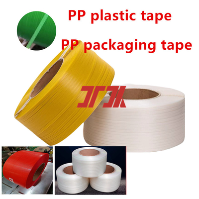 Fleje de plástico PP industrial personalizado para embalaje de polipropileno manual y automático con ancho de 5-19 mm y longitud mayor