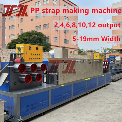Máquina para Fabricación de Fleje de PP de 350 kg/H para Cintas de Polipropileno de 5-19mm, 5-19mm Con Certificado SGS CE