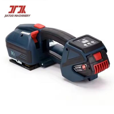 Máquina de flejado manual semiautomática para plástico PET inalámbrica de 13-19 mm con batería