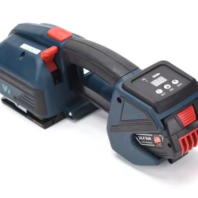 Máquina de flejado manual semiautomática para plástico PET inalámbrica de 13-19 mm con batería