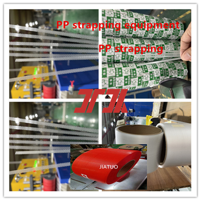 Línea de producción de fleje PP 5-19 mm máquina para fabricar fleje PP de un solo tornillo velocidad de línea 200-300 m/min