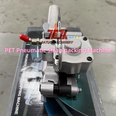 Máquina de flejado neumática portátil para fleje de PP y PET, uso en cajas, palés y carga pesada