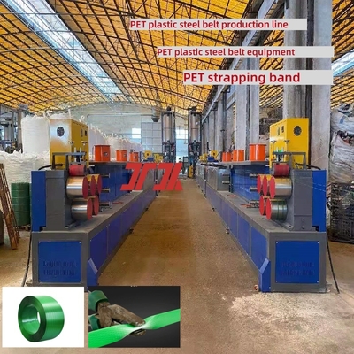 Máquina automática para hacer tiras de PET con filtro de 4,5 m2 y barril deshumidificador de 5000L