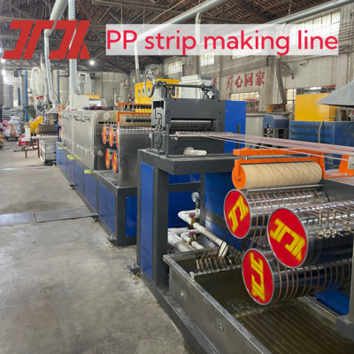 Línea de producción de fleje de plástico PP totalmente automática de 120-200 kg/h con cambiador de filtro continuo