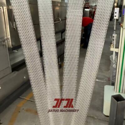 Fleje PP 12mm Correa Plástica Amarilla Cinta de Embalaje Rollo Envoltura Plástico Logotipo Personalizado Embalaje Manual Cartón