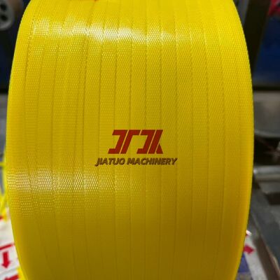 Rollos de fleje de PP de alta resistencia de 5-19 mm Máquina de uso Bandas de plástico para embalaje de cajas de cartón