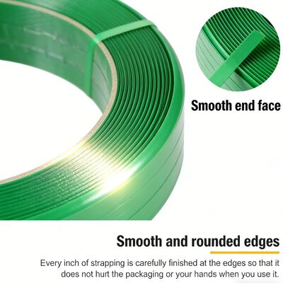 Correa plástica plástica grabada en relieve colorida del ANIMAL DOMÉSTICO de la plataforma de la correa de poliéster que embala para el embalaje del cargo